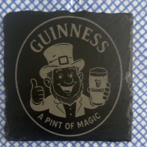 Guinness black slate square - guinness,