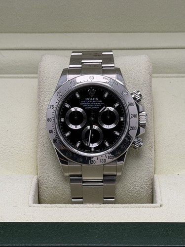 Rolex daytona 116520 black - -,