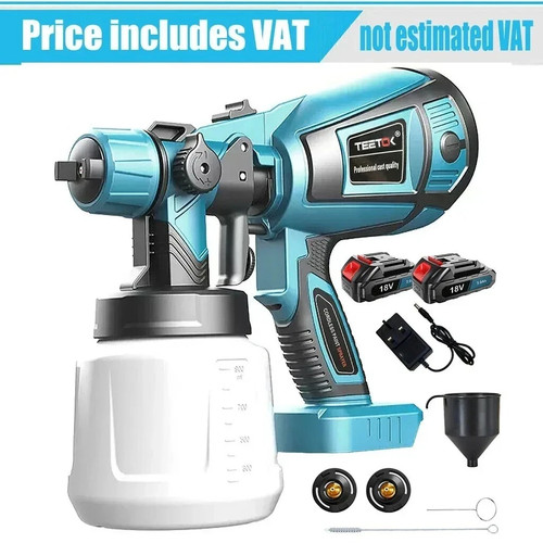 1000ml cordless electric - 1000ml, spray