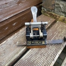 Vintage The “B” Punch hole