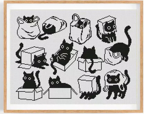 Counted cross stitch kit - cross,