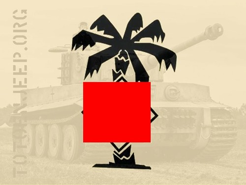 Stencil marking afrika korps - stencil,