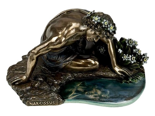 Narcissus and his reflection - narcissus,