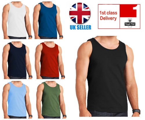 Mens vests 100 cotton - mens,