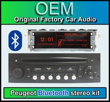 Fiat Scudo Bluetooth stereo with AUX USB radio, LCD Screen, Microphone, Vin Code