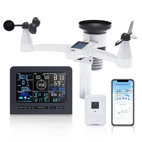 Smart weather station with - weather,