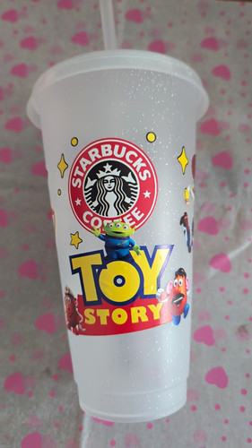 Starbucks toy story plastic - starbucks,
