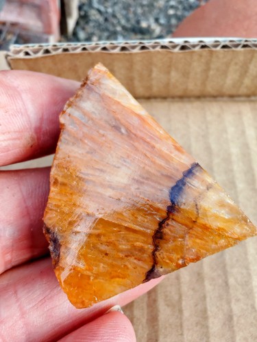 Blue john fluorite raw - fluorite,