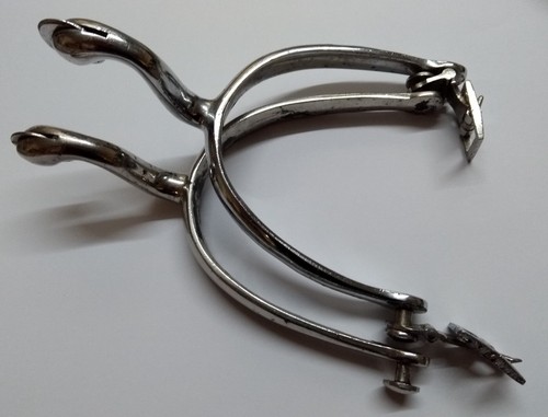 Hcav uniform spurs - uniform, chrome