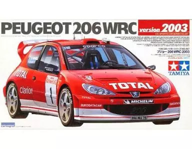 Tamiya peugeot 206 wrc - 1/24,