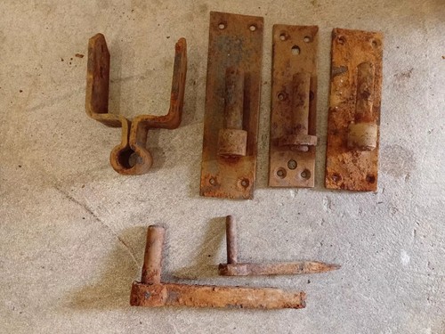 Job lot gate - lot, hinges
