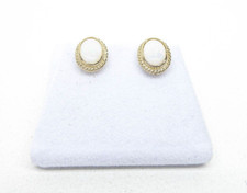 9ct Gold Opal Earrings Studs