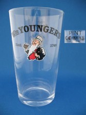 2 x  WM YOUNGER'S PINT GLASSES