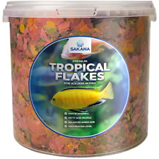 Sakana Premium Tropical Fish Flakes Protein Rich Balanced Aquarium Fish Food