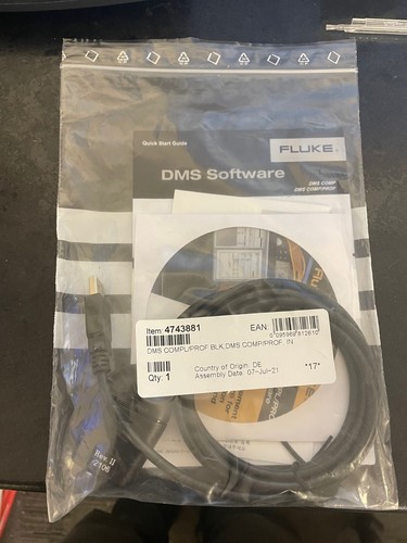 Fluke dms software cable and - fluke,