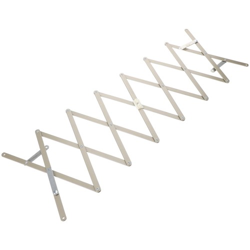 Space saving rack - rail, folding