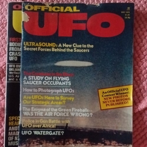 Official ufo magazine - ufo, set