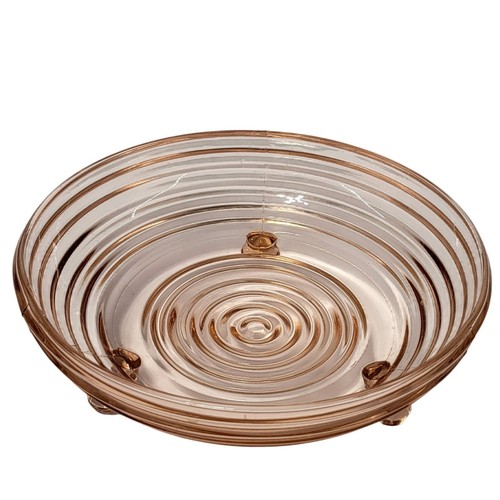 Vintage pink depression glass - vintage,