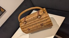 Wicker Picnic Basket for 2