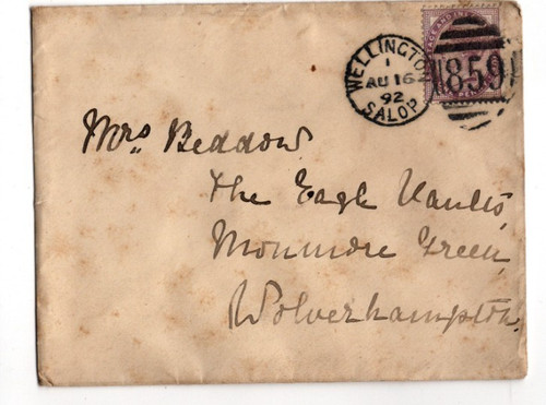 Wellington salop aug 1892 - i,
