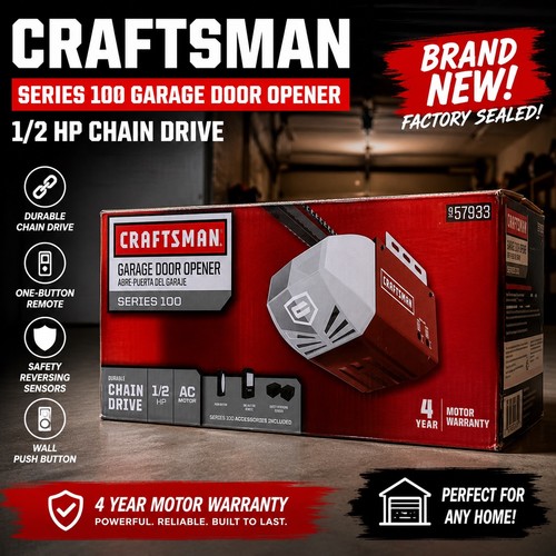 Craftsman series 100 hp - series, 1/2