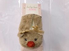 TOTES  novelty slippers size 4-5 non slip, warm lining- CG O03