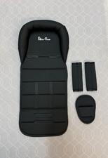 New Silver Cross Reflex / Pop / Zest Newborn Insert Head Hugger & Pads - Black