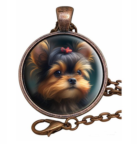 Yorkie puppy dog lovers gift - dog,