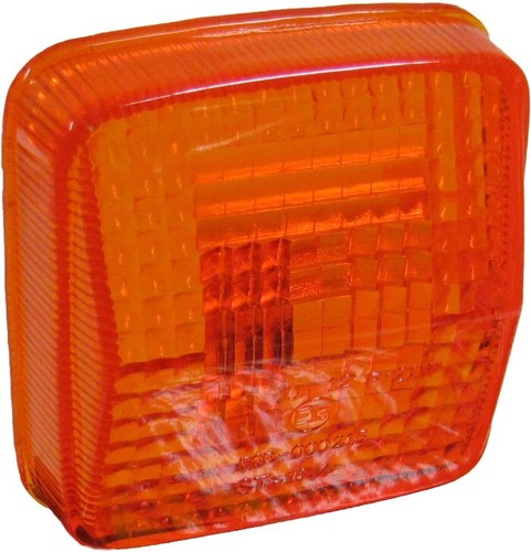 Indicator lens rear amber - lens,