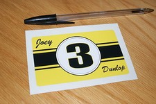 Dunlop #3 Sticker 