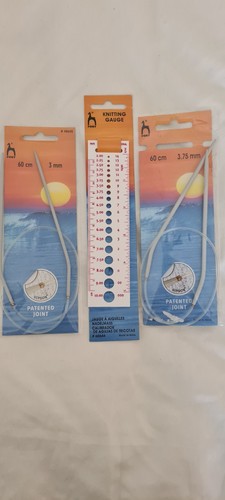 3mm 75mm circular knitting - 3mm, 3.75mm