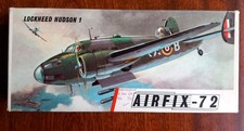 Early 1960s Airfix Lockheed HUDSON 1 model kit 1/72