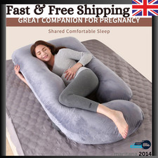 Momcozy Pregnancy Pillows for Sleeping, U Shaped Full Body Maternity Pillow with