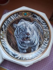 Franklin Mint "Prowl of the Tiger" Collector Plate Anthony Gibbs 