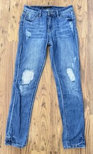 Miss Sixty Vicki slim Jeans 26 Light/mid Blue distressed look W26 L28 