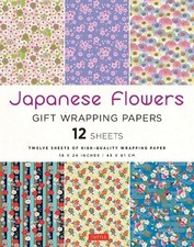 Japanese Flowers Gift Wrapping