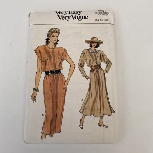 Vogue 9831 sewing - sewing, pattern