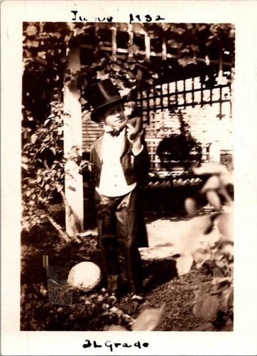 Vtg photo 1932 child - vtg,