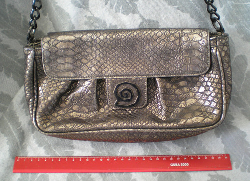 Mascaro mock croc - mascaro, bronze