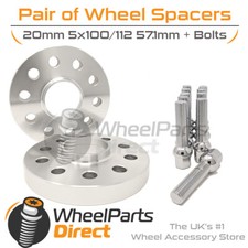 Wheel Spacers (2) & Bolts 20mm