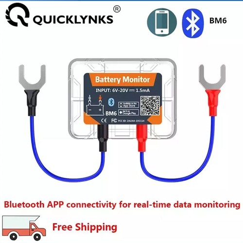 Quicklynks bm6 battery - battery, monitor