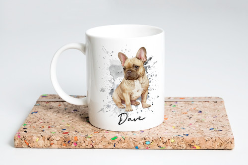 Free post french bulldog - free, mug