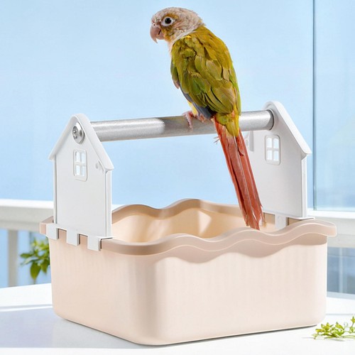 Portable parrot play stand - portable,