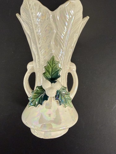 Maling lustre pottery vase - maling,
