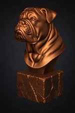 Bullmastiff Bust
