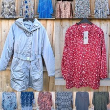 13 Blouses 1 Coat Size 10 12