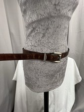 vintage versace brown leather