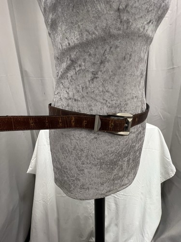 Vintage versace brown - brown, leather
