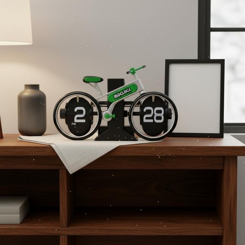 Cycle flip timepiece - flip, unique