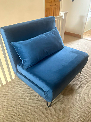 Habitat velvet teal ruma - teal,